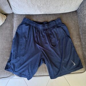 Navy Blue Nike Athletic Shorts